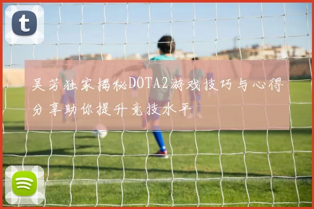 吴芳独家揭秘DOTA2游戏技巧与心得分享助你提升竞技水平