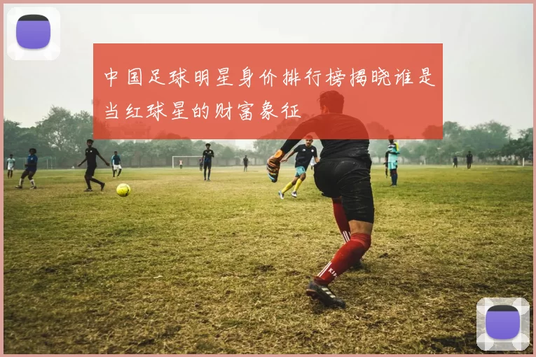 中国足球明星身价排行榜揭晓谁是当红球星的财富象征